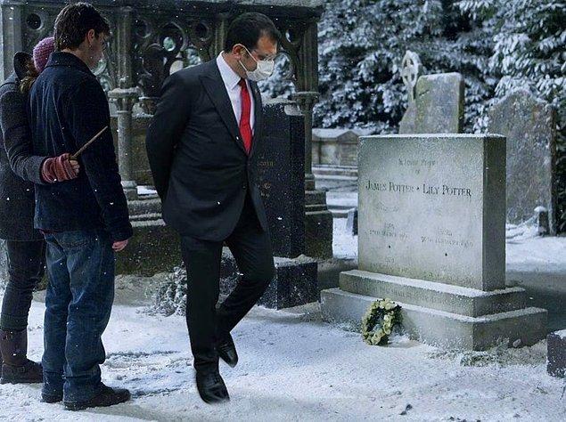 13. Potter ailesinin mezarının başında büyük saygısızlık!