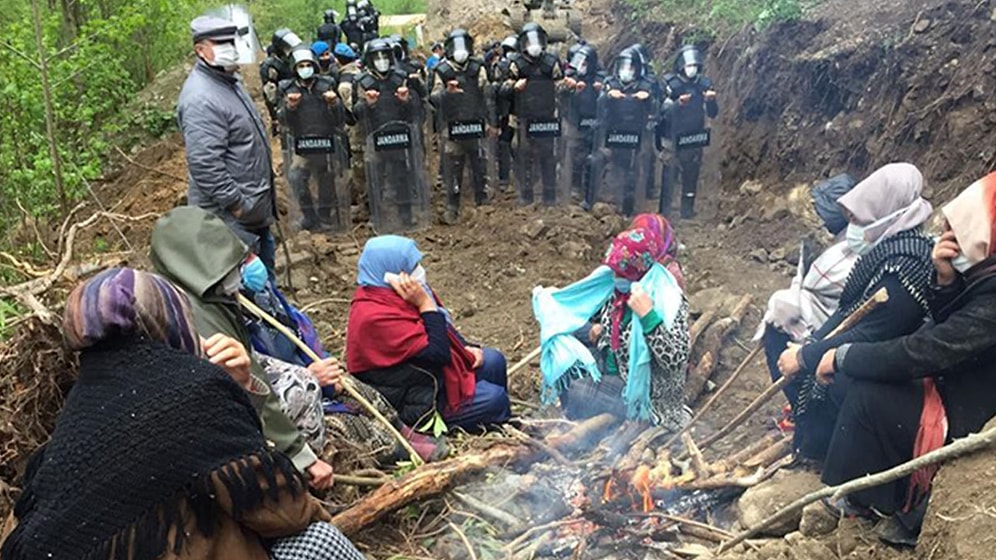 İkizdere'de Cengiz İnşaat'a Karşı Direnirken Jandarma Müdahalesine Maruz Kalan Ayşe Baş Yaşadıklarını Anlattı