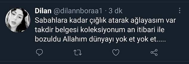 10. Anlayamadım, teşekkür mü almış?