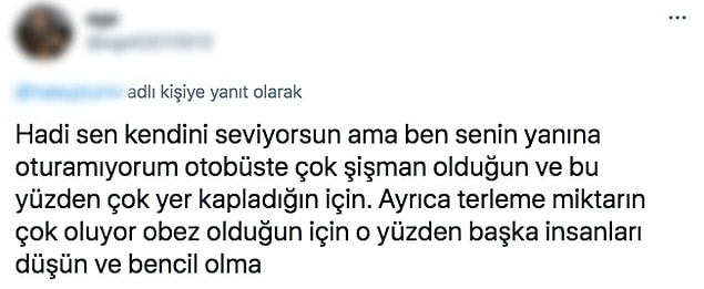 Ardından dijital zorbalar da insanı rencide eden yorumlar yapmaya başladı.
