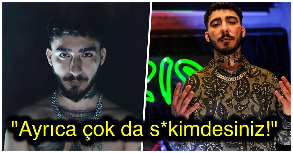 'Kardeşim Helikopter' Sözleriyle Bilinen Rapçi Uzi'nin Homofobik Söylemde Bulunduğu Tepki Çeken Paylaşımı