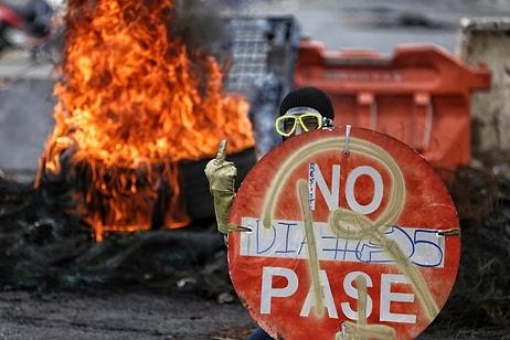 Fakire Ekmek Yoksa Zengine Huzur Yok! Kolombiya'daki Protestolardan Objektiflere Yansıyan 19 Kare