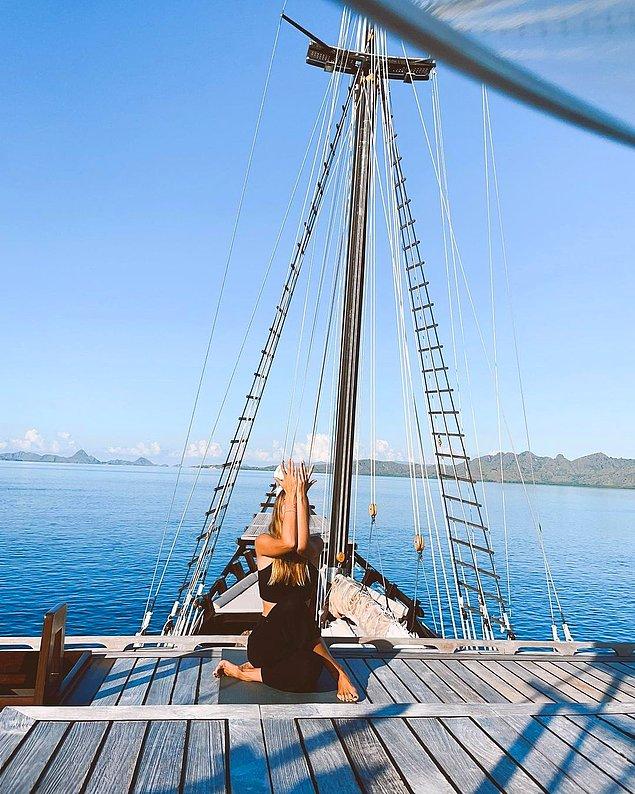 Meedo ve Şeyma Bali'nin olmazsa olmazı haline gelen tekne gezilerinin tadını çıkardı