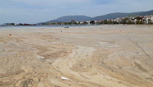 Marmara Denizi'ni Saran Salya Uydudan Görüntülendi