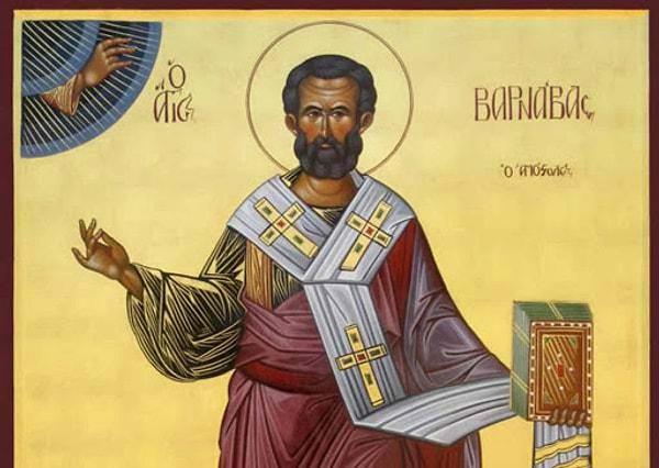 St. Barnabas, yani Aziz Barnabas milattan sonra 45 yılında, Hristiyanlığı Kıbrıs'ta yaymak için çalışırken öldürülmüştü.