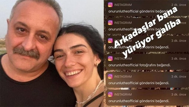 Eğleniyorlar dedik. Gerçekten de öyle. Geçenlerde Onur Ünlü, sevgilisinin tüm fotoğraflarını beğenince bakın Ergüçlü'nün tepkisi ne oldu?