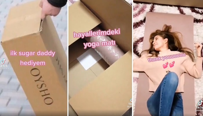 'İlk Sugar Daddy Hediyesi' Olarak Yoga Matı Alan Kadının İnsanları İkiye Bölen TikTok Videosu