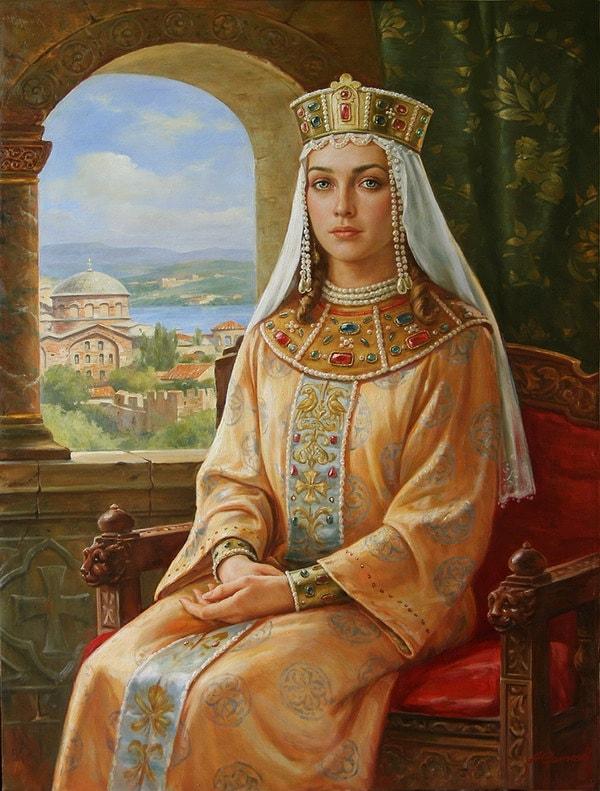 Sonraki imparatorluklarda da başörtüsü uygarlığın sembolü olarak yer aldı ve soylu, hak eden kadınlar başlarını örttüler.