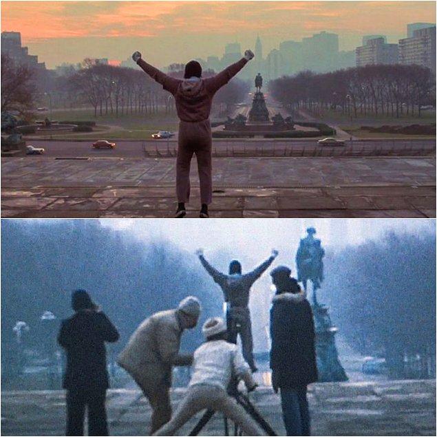 15. İşte Rocky filminin ikonik sahnesi böyle çekilmiş!