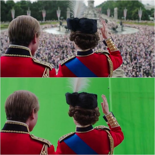 18. The Crown dizisinden bir kare...