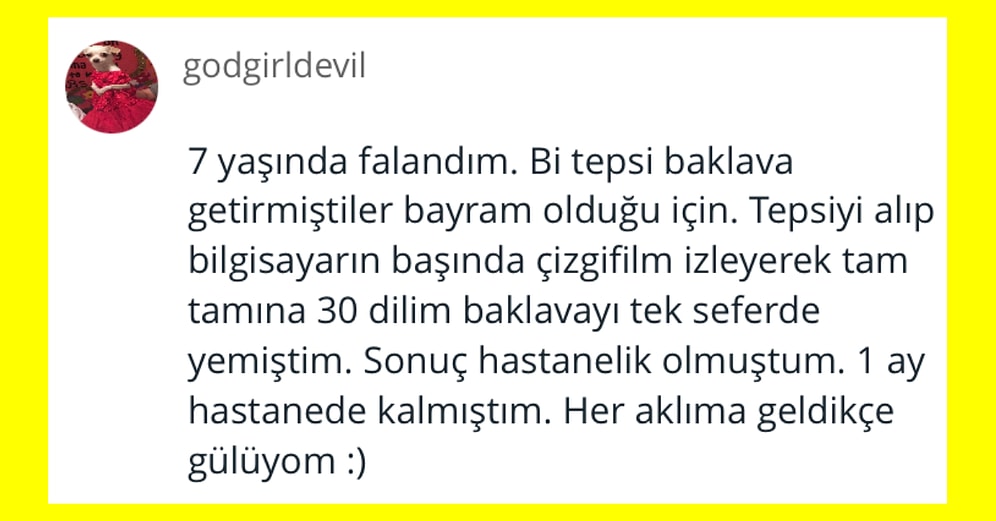 Akıllara Geldiğinde Hala Güldüren Bayram Anılarını Anlatan Kişilerden Hepimize Kahkaha Attıran Paylaşımlar