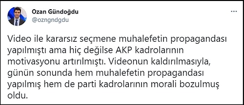 AKP'nin 'Yalan Üretim Merkezi' Videosunu Yayından Kaldırması Sosyal Medyada Nasıl Yankılandı?