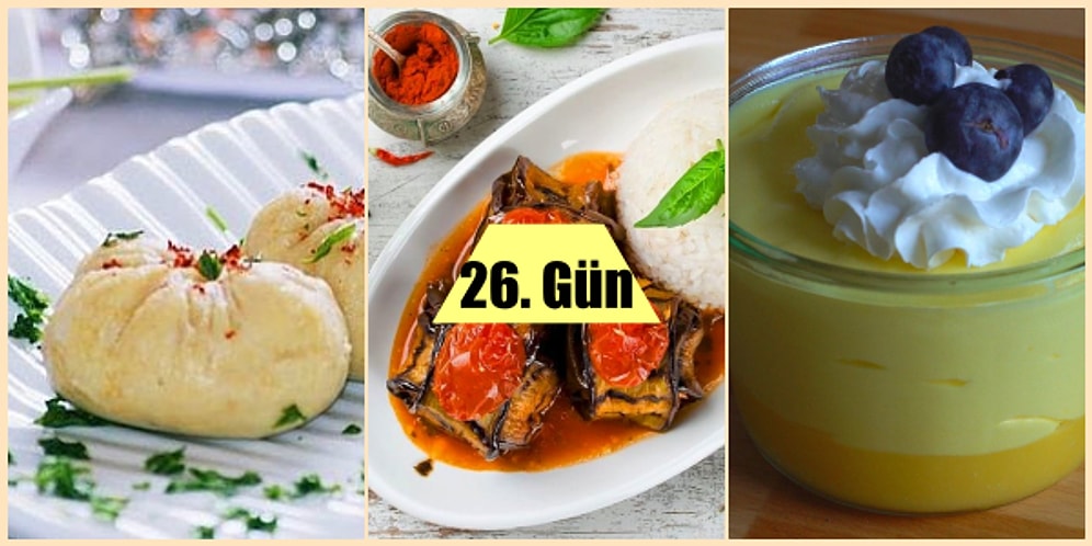 Ramazan'ın 26. Günü İçin Hazırlayabileceğiniz İki Farklı İftar Menüsü Önerisi
