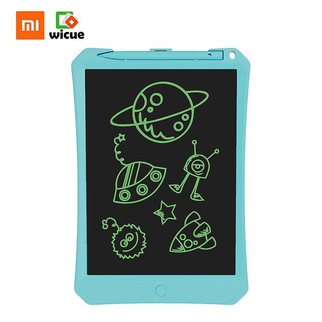 11. Xiaomi'nin dijital çizim tableti yazıp çizmeyi seven çocuklar için doğa dostu bir seçenek.