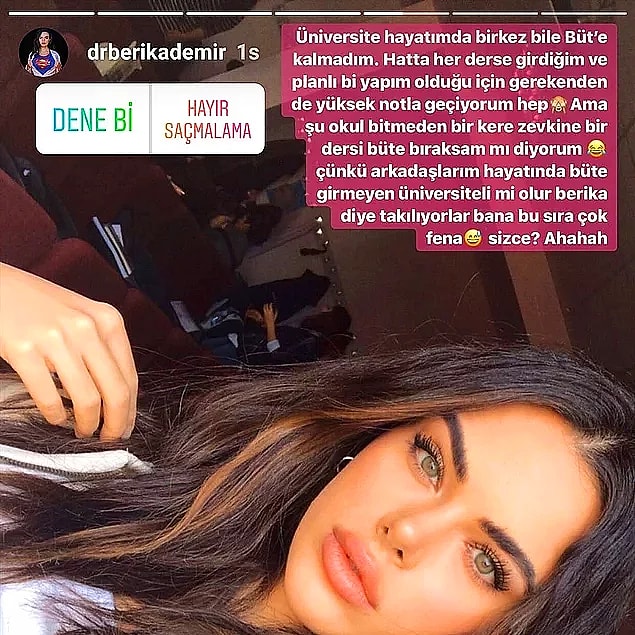 11. Bize 10 yıldır tıp okuyormuş gibi geldi ama bilemedik.