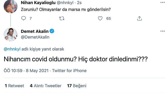 Akalın'ın bu paylaşımından sonra aşı zorunlu mu olmalı tartışması döndü ama ünlü şarkıcı bilimle yanıt verdi.