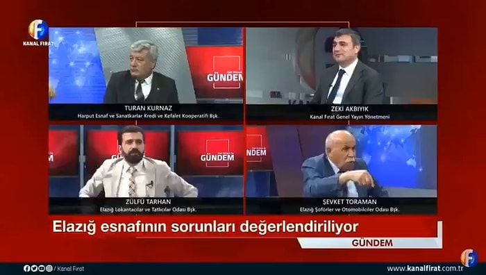 Elazığ Şoförler Odası Başkanı Şevket Toraman: 'Başkanım Elazığ Y*rrağı Yemiş'