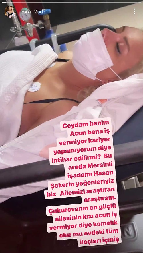 14. Ciciş kardeşlerden Ceyda Ersoy'un Acun Ilıcalı kendisine iş vermedi diye intihar ettiği iddiası dünden beridir konuşuluyor.