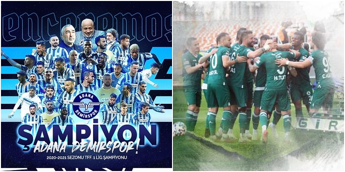 Adana Demirspor ve Giresunspor Süper Lig'e Yükseldi