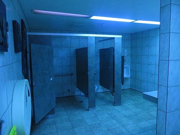 8. "Tuvaletlerin altında devasa boşluklar var, isteyen emekleyerek içeri girebilir."