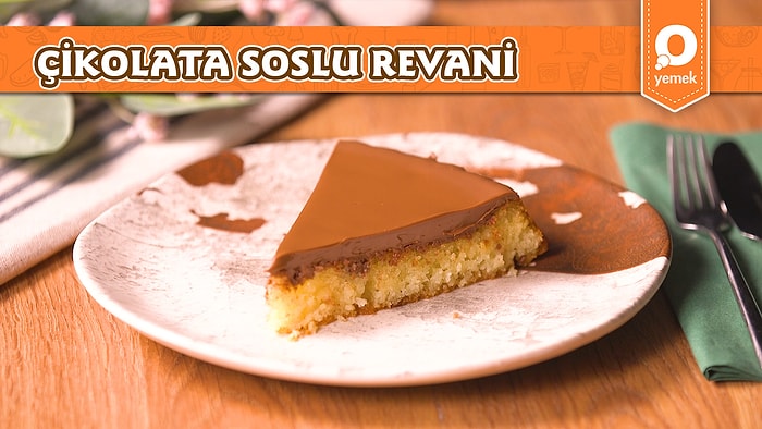 Revaniye Kendi Yorumumuzu Kattık! Çikolatalı Dolgulu Revani Tart Nasıl Yapılır?