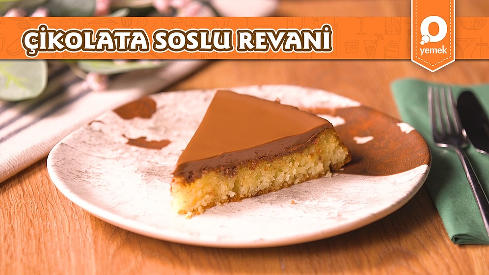 Revaniye Kendi Yorumumuzu Kattık! Çikolatalı Dolgulu Revani Tart Nasıl Yapılır?