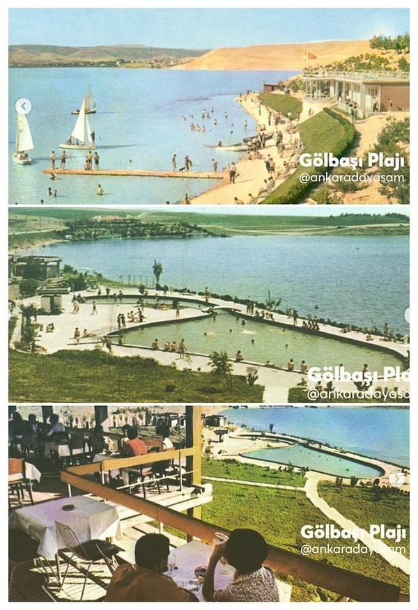 14. Gölbaşı'nda 70'li 80'li yıllarda halk plajı olduğunu ve su sporları yarışmaları düzenlendiğini biliyor muydunuz?