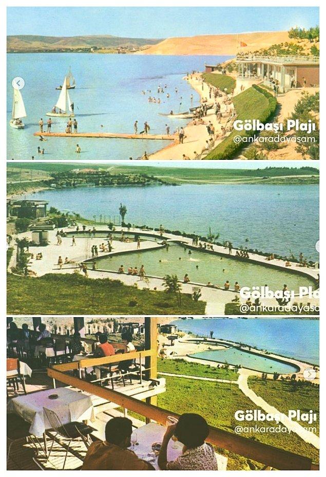14. Gölbaşı'nda 70'li 80'li yıllarda halk plajı olduğunu ve su sporları yarışmaları düzenlendiğini biliyor muydunuz?