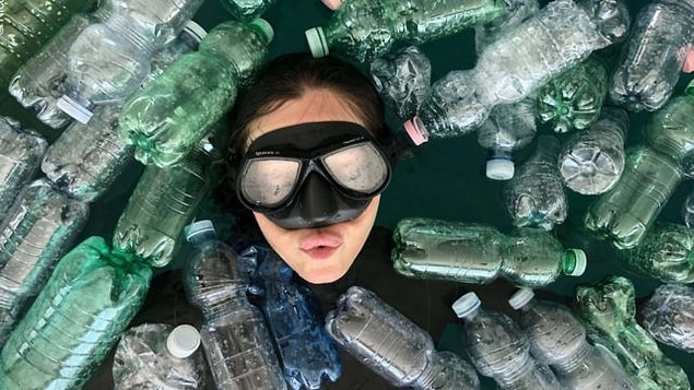 1. Plastik şişe kullanmaya son verin!