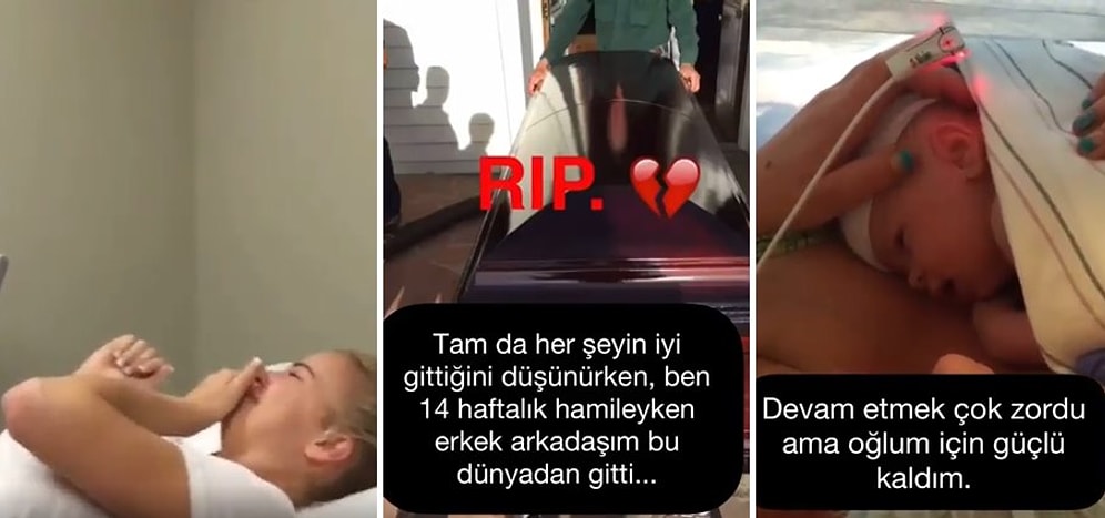 14 Haftalık Hamileyken Erkek Arkadaşını Kaybeden Kadının Hayata Tutunma Hikayesi Boğazınızı Düğümleyecek