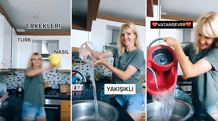 Türk Erkeklerinin Özelliklerini Sayarken Tükettiği Su ile Can Sıkan TikToker