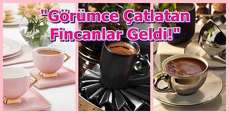Herkesi Kıskandıracak 21 Güzel Türk Kahvesi Fincan Takımı