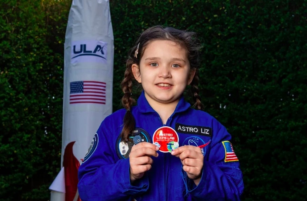 7-летняя Элизабет станет первым ребенком, отправившим предмет на Луну