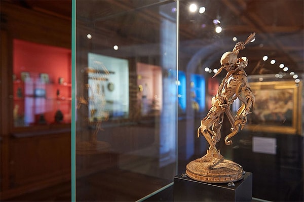 12. Деревянная скульптура с изображением смерти, сделанная в 1520 году