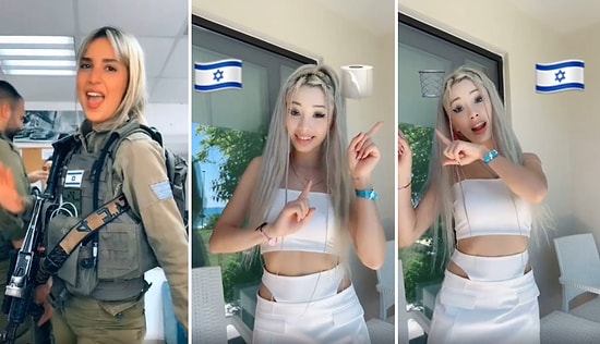 TikToker Özgür Balakar, İsrail'e Video ile Tepki Gösterdi: İsrail Yerine Tuvalet Kağıdı ve Çöp Kovası Seçti