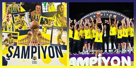 Kadınlar Basketbol Süper Ligi'nde Fenerbahçe Öznur Kablo Namağlup Şampiyon!