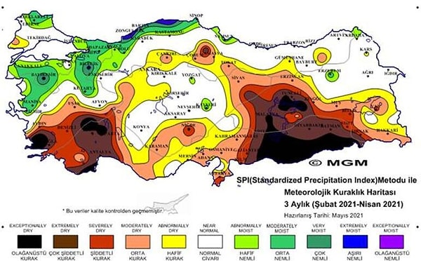 Ceylanpınar'da rekor sıcaklık