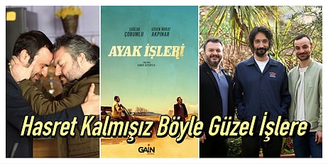 Çağlar Çorumlu ve Güven Murat Akpınar'ın Başrollerini Paylaştığı Bir Garip Komedi Dizisi: "Ayak İşleri"