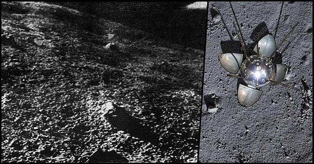 Sovyetler hız kesmez ve Sputnik'ten 9 yıl sonra Luna 9'u Ay'a gönderir. Böylece artık elimizde ürkütücü de olsa güzel uydumuz Ay'ın da fotoğrafları vardır.