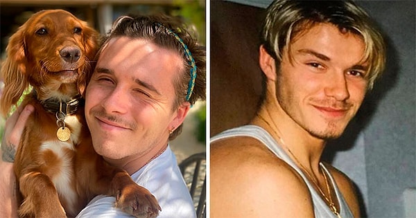 10. Бруклин Бекхэм и Дэвид Бекхэм