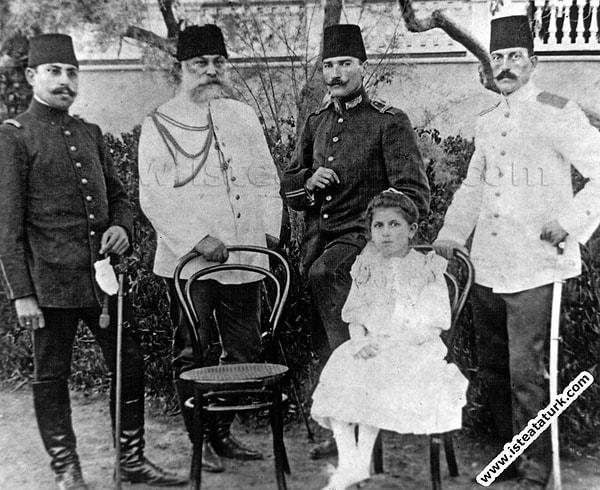27 Ekim 1908, Atatürk Bingazi'de.