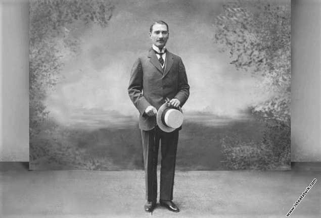 10 Temmuz 1918, Atatürk Karlsbad'da.