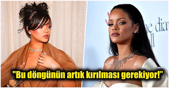 Yürü Be Riri! Dünyaca Ünlü Şarkıcı Rihanna da Filistin'de Yaşanan Korkunç Olaylara Sessiz Kalmadı