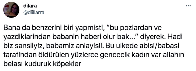 Hayretler içerisinde okuduğumuz bu paylaşımın ardından kullanıcıya birçok destek mesajı geldi.