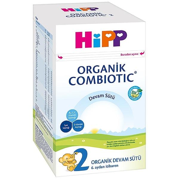 8. Tamamen organik süt kullanılarak üretilen Hipp devam sütü, anne sütünden sonra bebeğinize verebileceğiniz en güvenilir seçeneklerden biri.