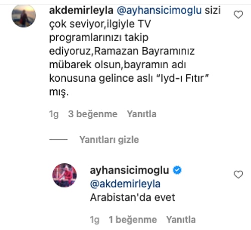 Ayhan Sicimoğlu'nun Ramazan Bayramı Yerine Şeker Bayramı Kutlamasına Gelen Tepkilere Verdiği Efsane Cevaplar