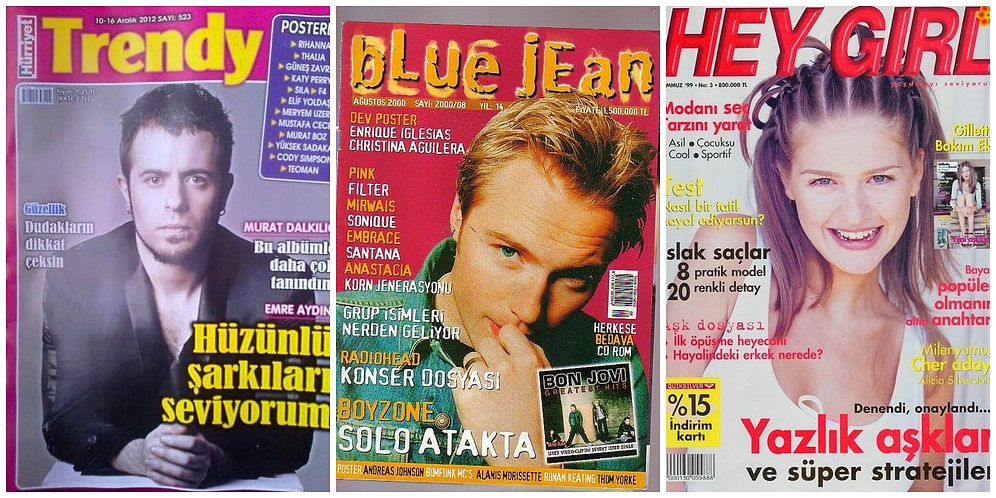 Bir Dönem Gençliğin Elinden Düşürmediği Çok Popüler 28 Gençlik ve Müzik Dergisi