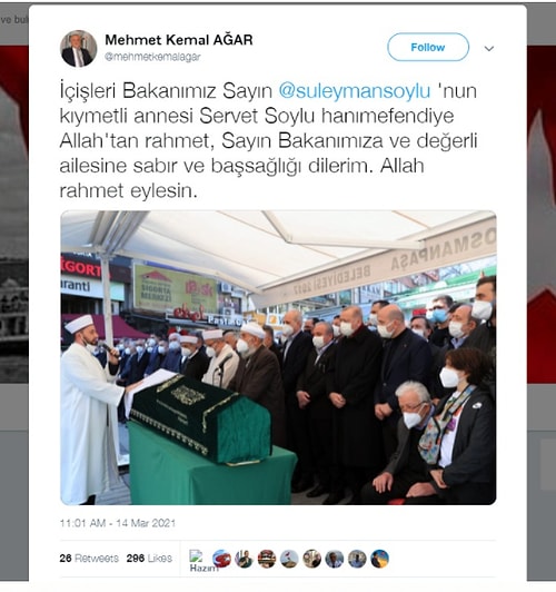 Twitter, Mehmet Ağar'a Ait Olduğu İddia Edilen Hesabı Askıya Aldı