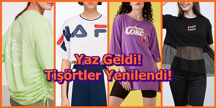 Yaza Girmeden Gardırobunuza Girsin İsteyeceğiniz Birbirinden Güzel 21 Tişört Modeli