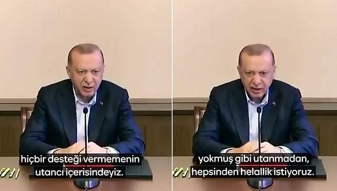 İyi Parti, Erdoğan'ın 'Helallik' Videosuna Alt Yazı Ekledi: 'Utanmadan Hepsinden Helallik İstiyoruz'